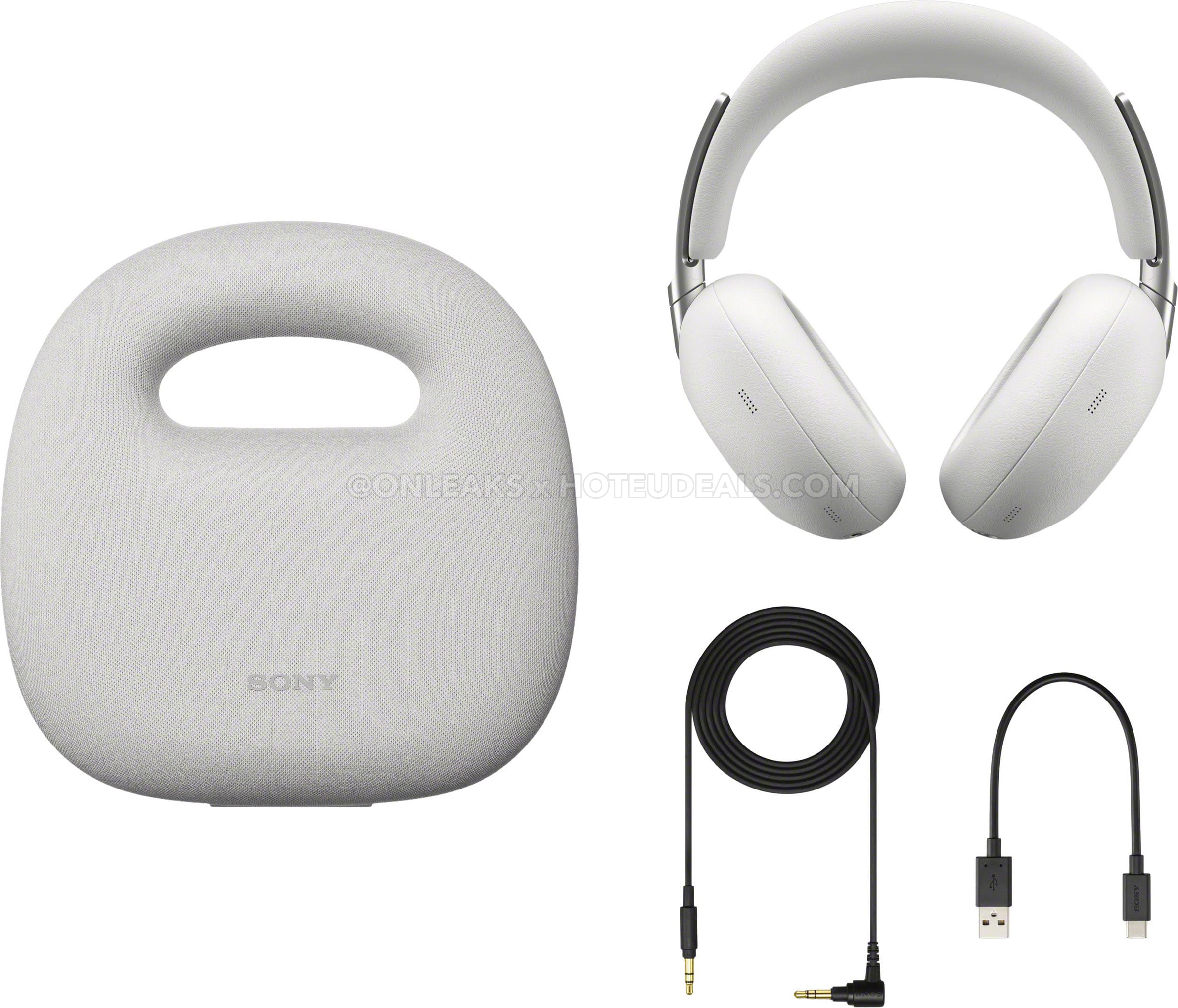 Sony 1000X The ColleXion White &mdash; full unboxing layout