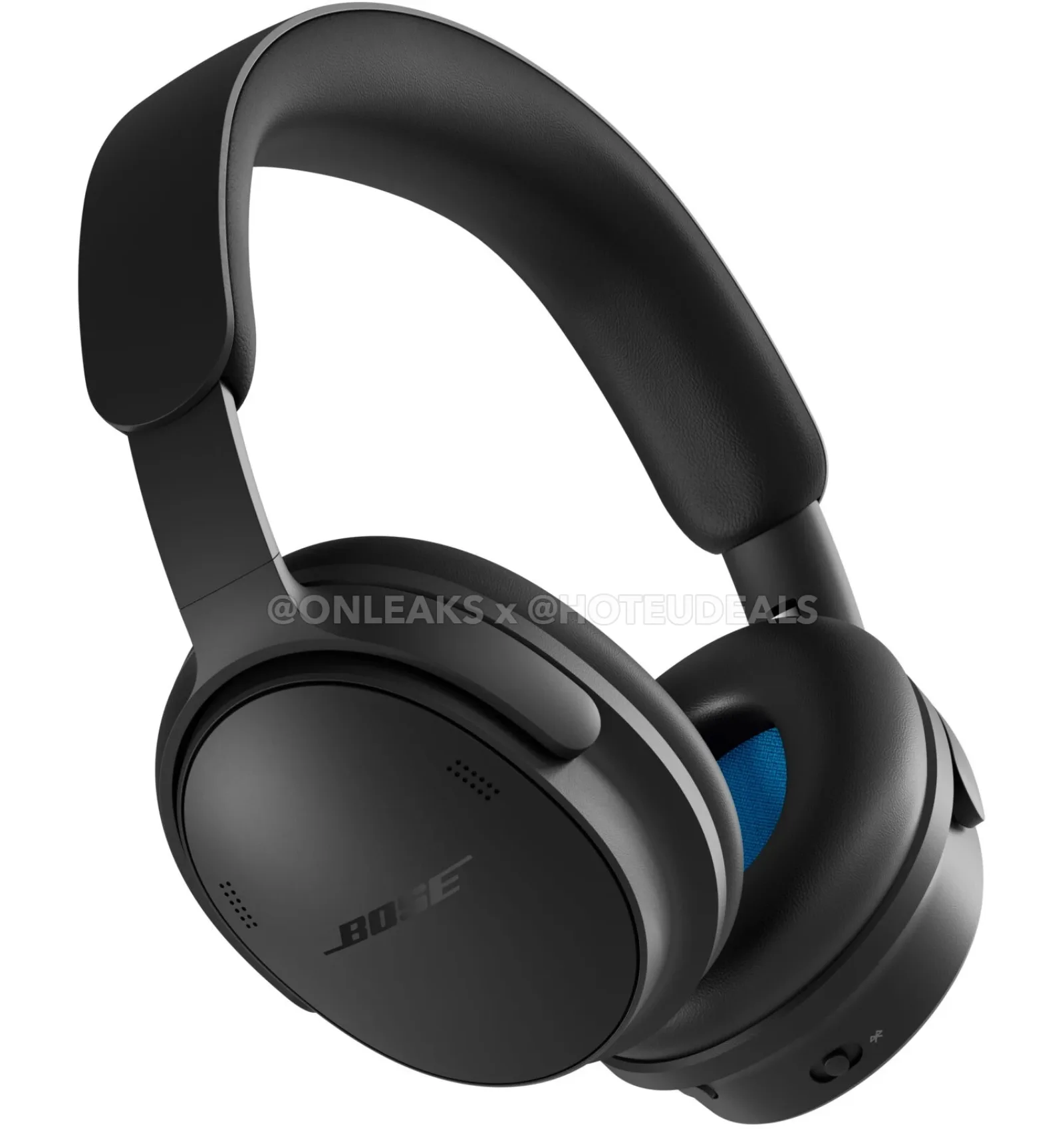 Bose QuietComfort (2nd Gen) in Black, leaked press render 2 of 9
