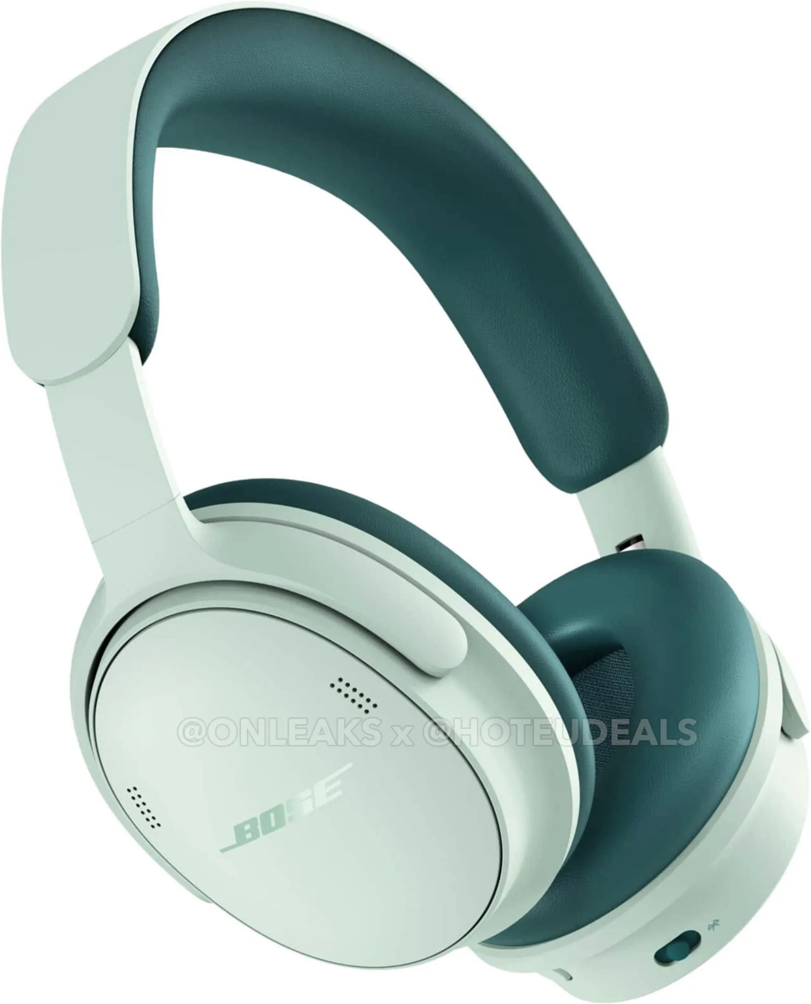 Bose QuietComfort (2nd Gen) in DewDrop Mint, leaked press render 2 of 8
