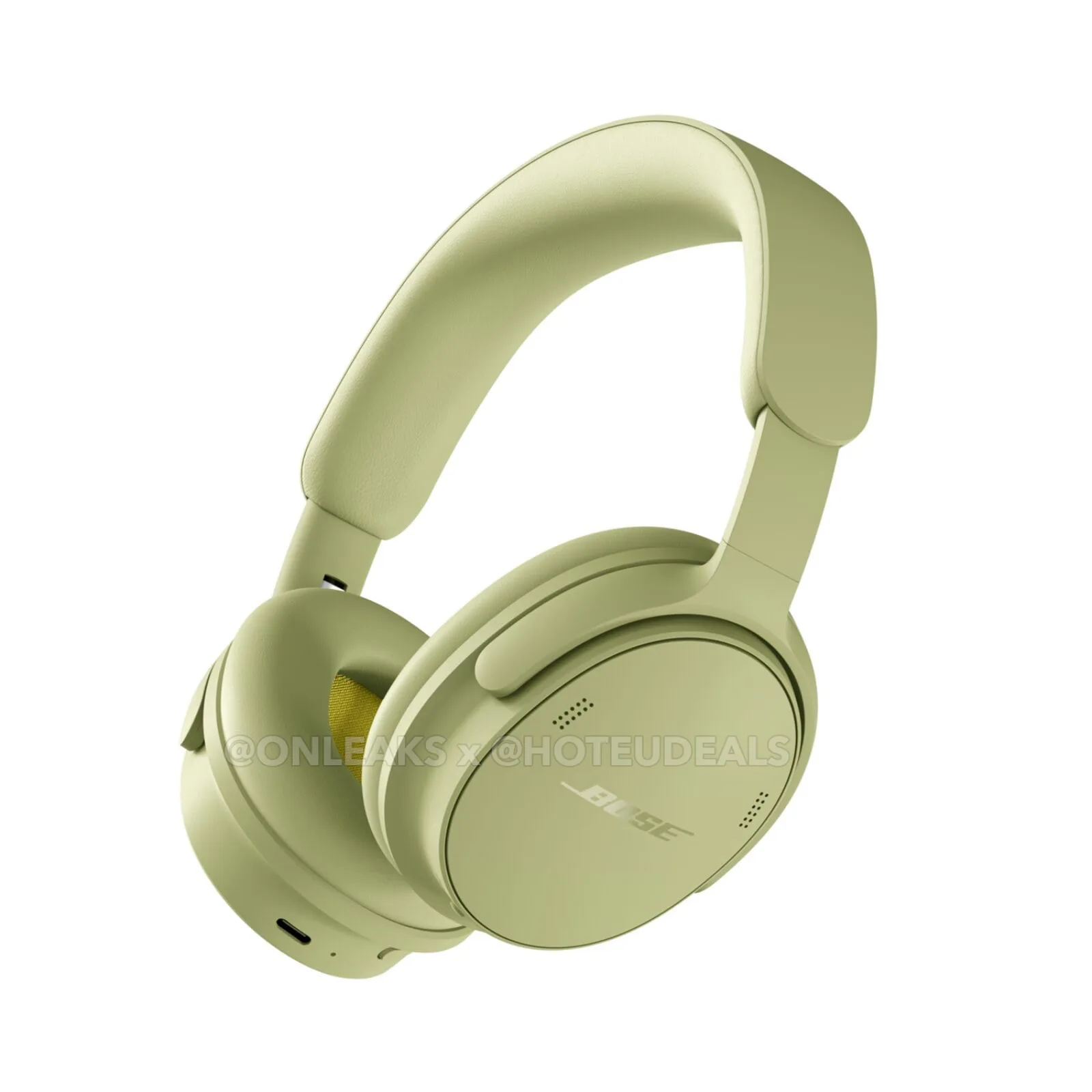 Bose QuietComfort (2nd Gen) in Eucalyptus Green, leaked press render 1 of 7
