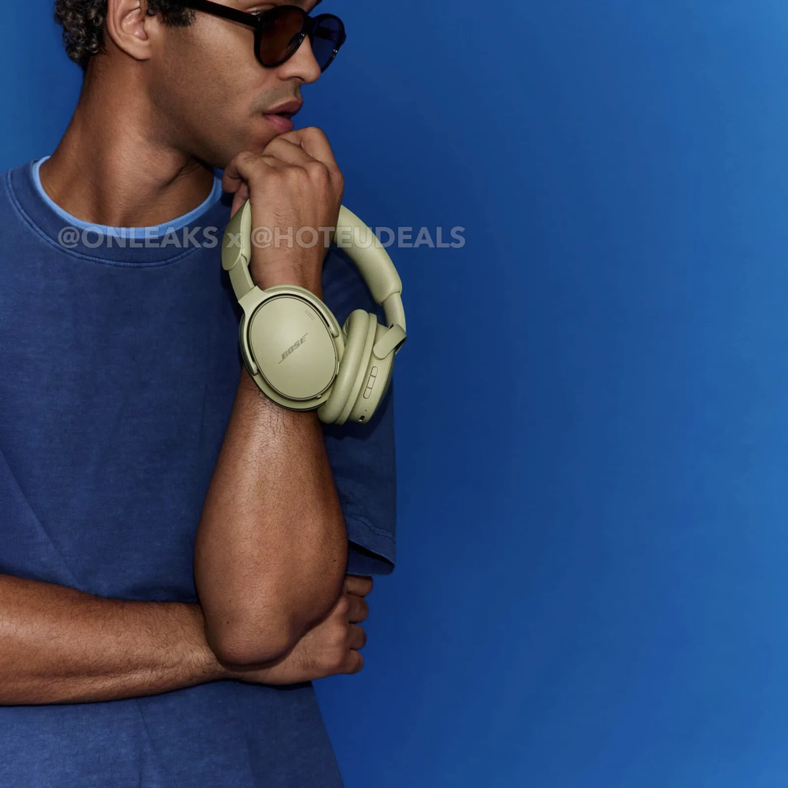 Bose QuietComfort (2nd Gen) in Eucalyptus Green, leaked press render 7 of 7