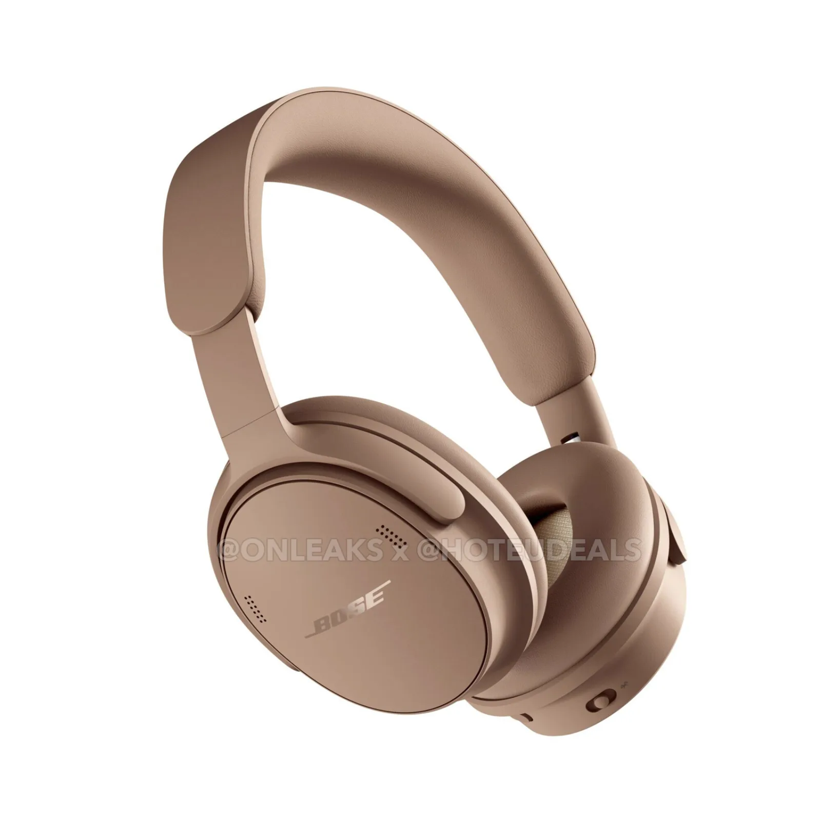 Bose QuietComfort (2nd Gen) in Hazelnut Taupe, leaked press render 1 of 7