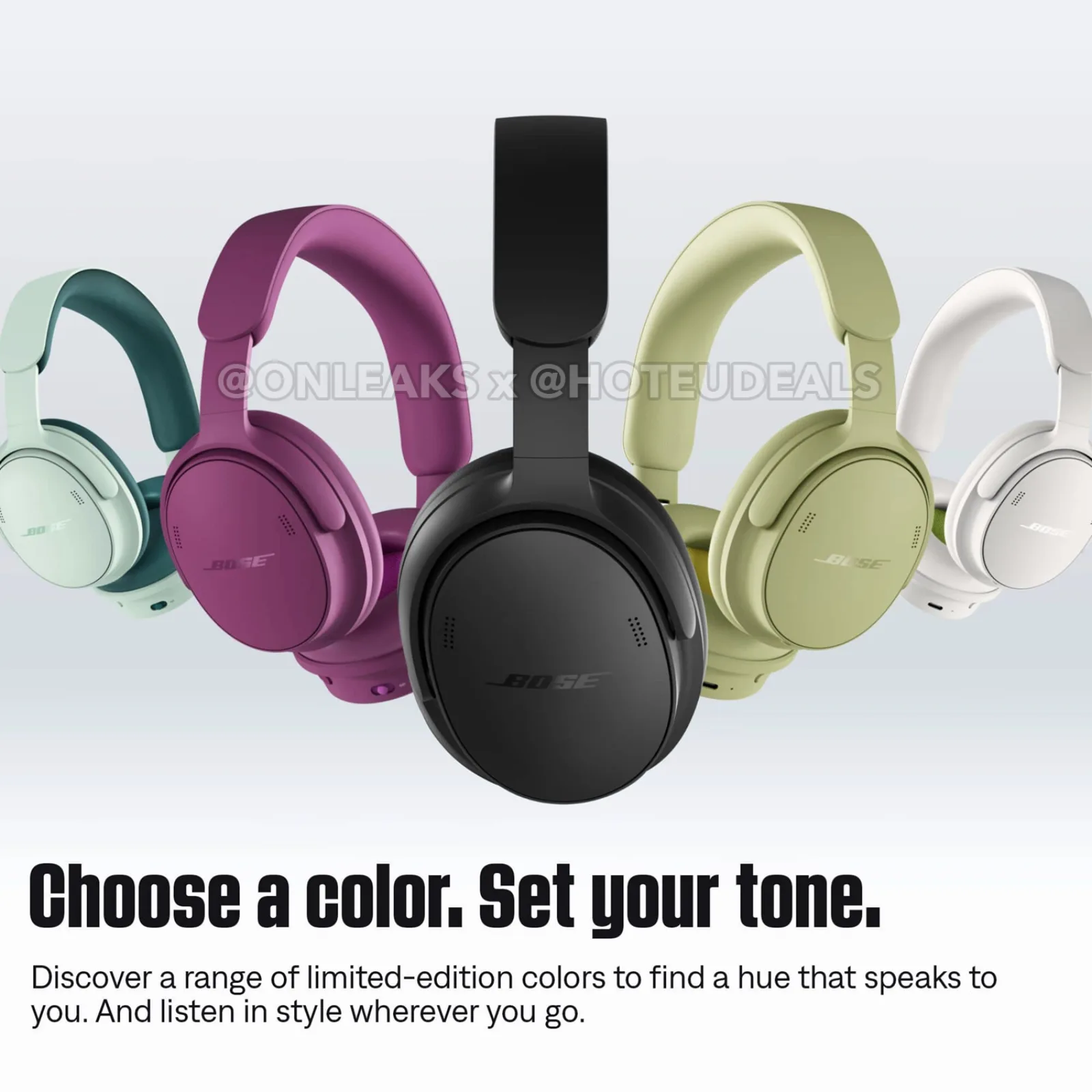 Bose QuietComfort (2nd Gen) official promotional image 5