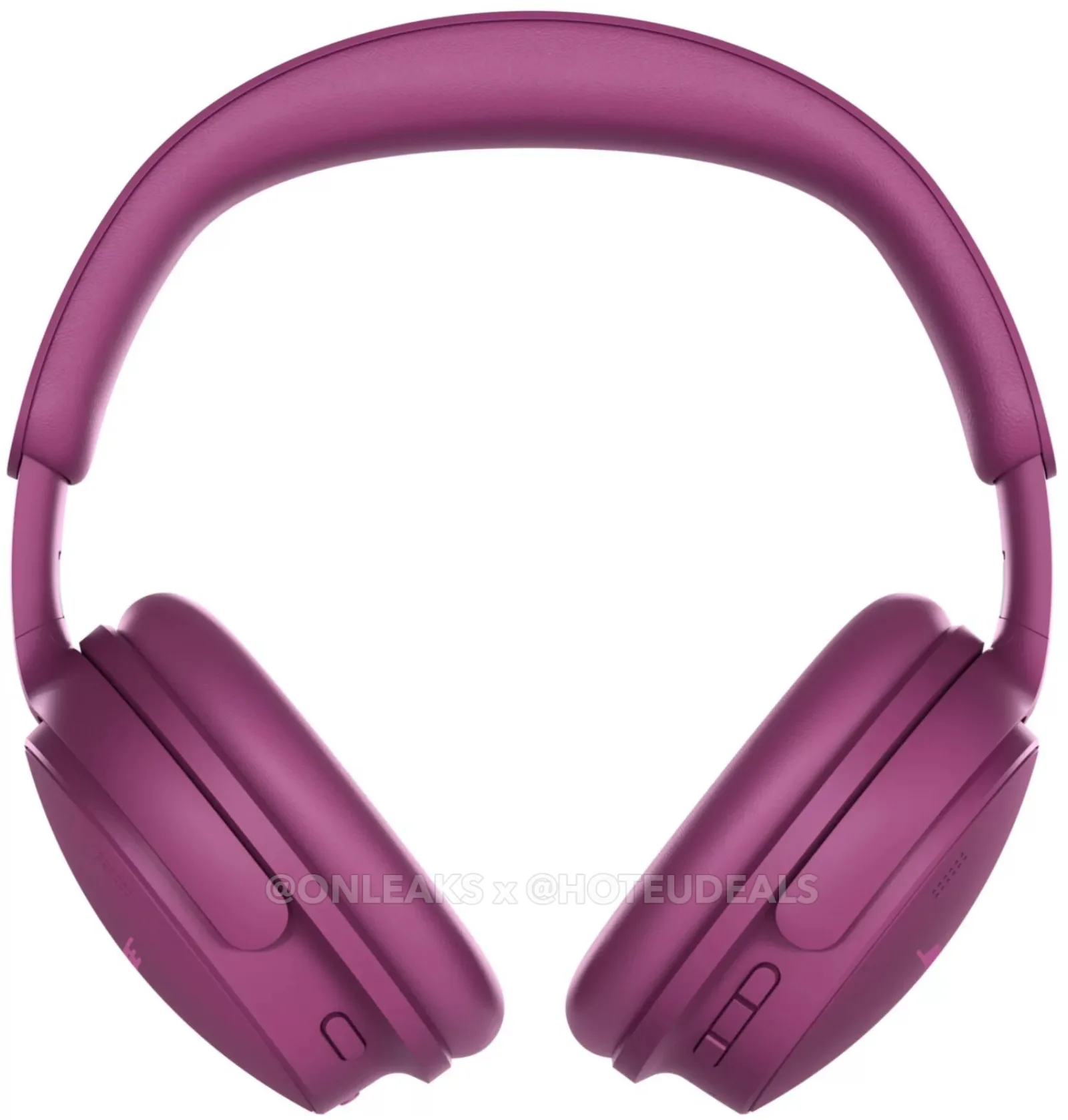 Bose QuietComfort (2nd Gen) in Rosewood Mauve, leaked press render 4 of 8