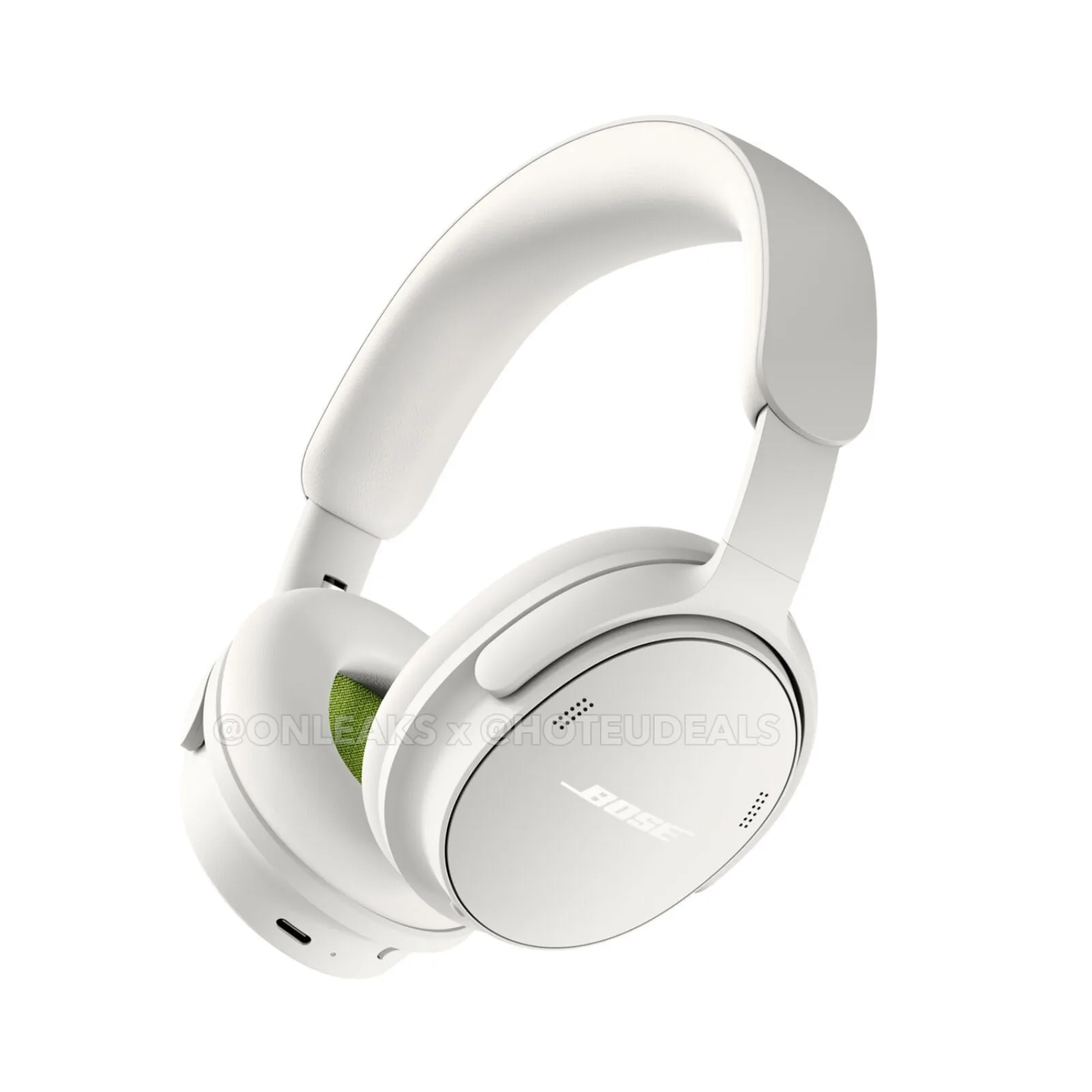 Bose QuietComfort (2nd Gen) in White Smoke, leaked press render 1 of 9